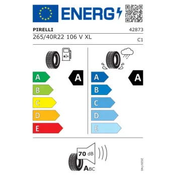 PIRELLI 265/40X22 106V XL R-F ELECT PZERO E 