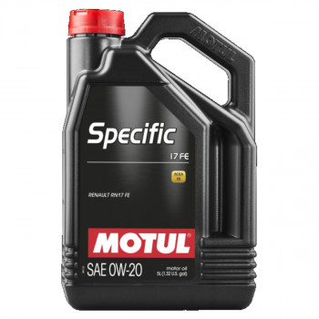 MOTUL SPEC 17 FE 0W20 5/1 AUSTRAL 13TCE 2022- 