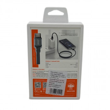 DATA KABAL TURBO 65W TYPE C/C 1M LDNIO 
