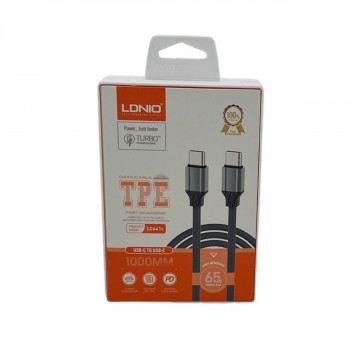 DATA KABAL TURBO 65W TYPE C/C 1M LDNIO 