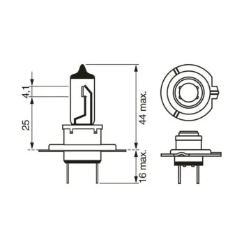 SIJ 12V H7 1987301145 ( ) PLUS 200 GIGALIGHT BL BOSCH 