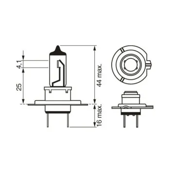 SIJ 12V H7 1987301153 ( ) ULTRA WHITE BL BOSCH 