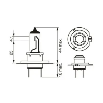 SIJ 12V H7 PAR 1987301436 ( ) PLUS 200 GIGALIGHT DBL BOSCH 