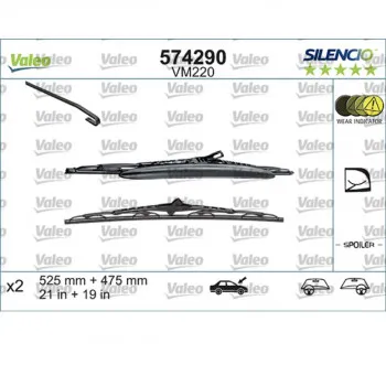 METL VM220 574290 ( 119725 SK55D 119729 ) VALEO 52 