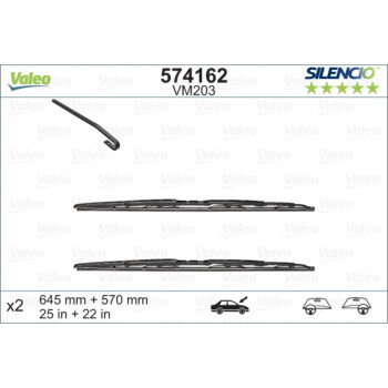 METL VM203 574162 ( 116334 ) VALEO 650/560 MM BMW 