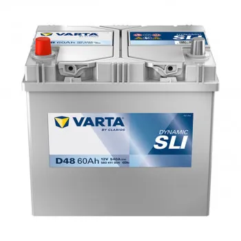 AKUM VARTA DYN SLI 12V60AH L+ ASIA D48 ( EB605 ) 
