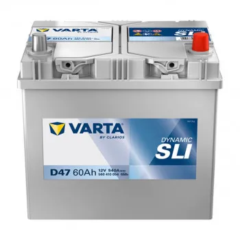 AKUM VARTA DYN SLI 12V60AH D+ ASIA D47 ( EB604 ) 