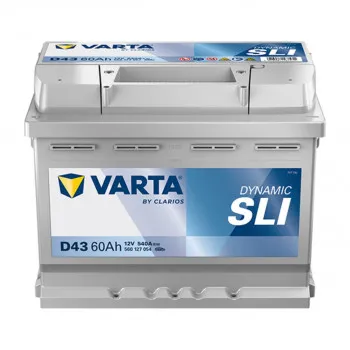 AKUM VARTA BLU DYN 12V60AH L+ D43 ( EB621 ) 