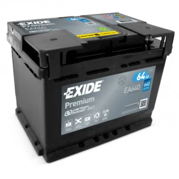 AKUM EXIDE PREMIUM 12V64AH D+ EA640 ( D15 ) 