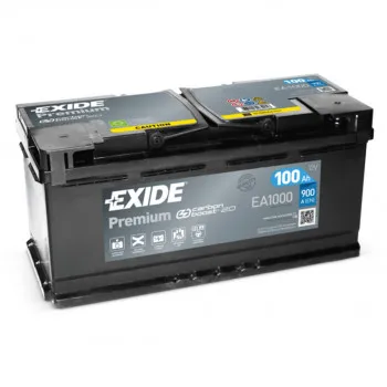 AKUM EXIDE PREMIUM 12V100AH D+ EA1000 ( H3 ) 