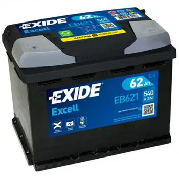 AKUM EXIDE EXCELL 12V62AH L+ EB621 ( D43 ) 