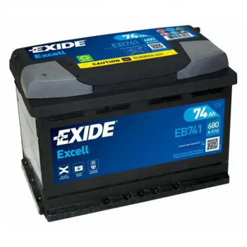 AKUM EXIDE EXCELL 12V74AH L+ EB741 ( E12 ) 