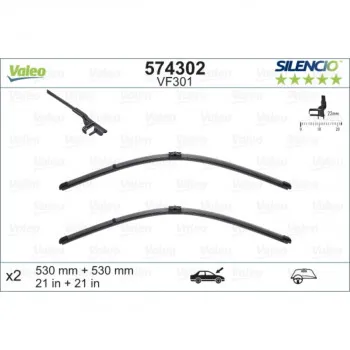 METL VM301 574302 ( 119321 ) VALEO 530/530 PASSAT 