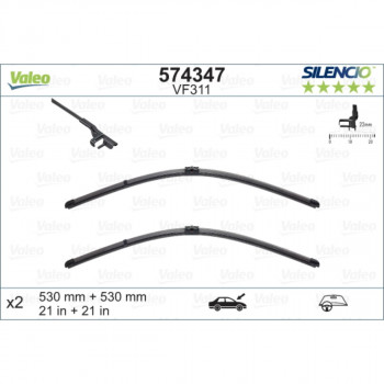 METL VM311 574347 ( 119322 ) VALEO 530/530 AUDI 