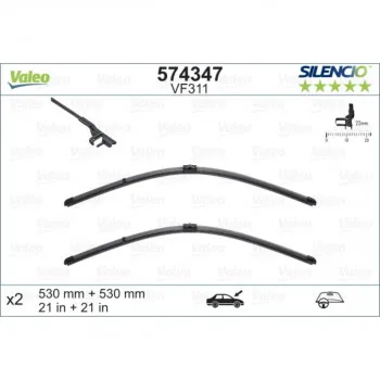 METL VM311 574347 ( 119322 ) VALEO 530/530 AUDI 