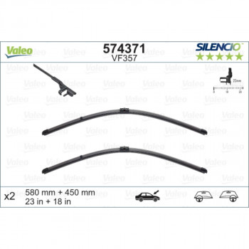 METL VM357 574371 ( 119369 ) VALEO 580/450 159 