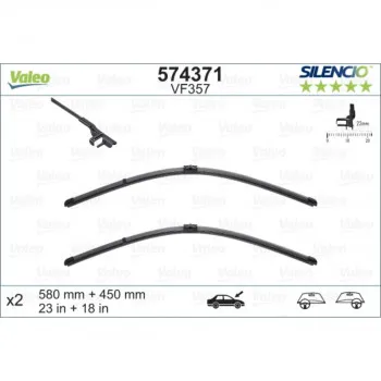 METL VM357 574371 ( 119369 ) VALEO 580/450 159 