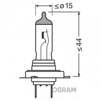 SIJAL PAR 12/ H7 64210ULT-HCB 55W PX26 2BOX OSRAM 