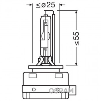 SIJAL XENON / D1R 66150 35W PK32D-3 OSRAM 