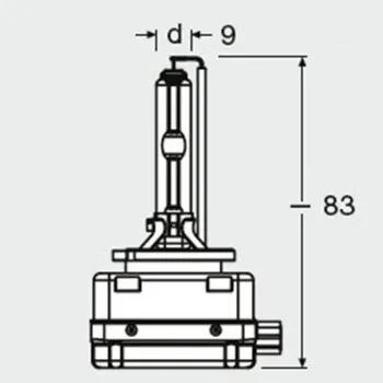 SIJAL XENON / D3S 66340 35W PK32D-5 OSRAM 