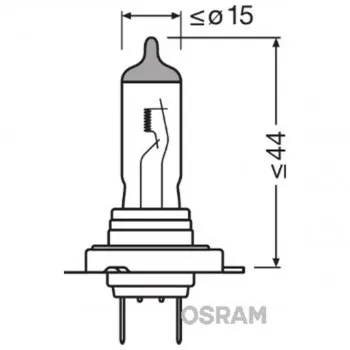 SIJAL 12/ H7 64210 ( 64210-01B ) 55W PX26D OSRAM 