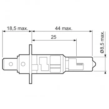 SIJ 12/55W H1 32003 (48320 58013 32002 ) VALEO 