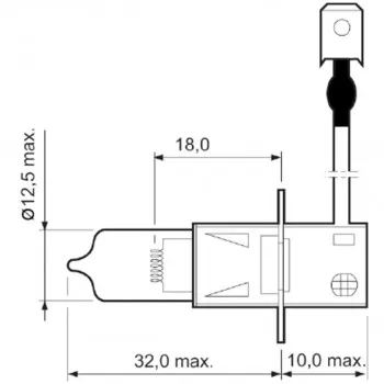 SIJ 12/55W H3  32005 (48321 58032 32004 ) VALEO 