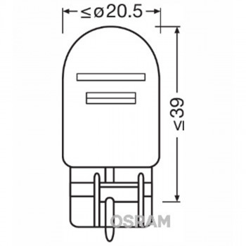 SIJAL 12/ W21/5W 7515 ( 17919 ) 21/5W W3x16Q OSRAM 
