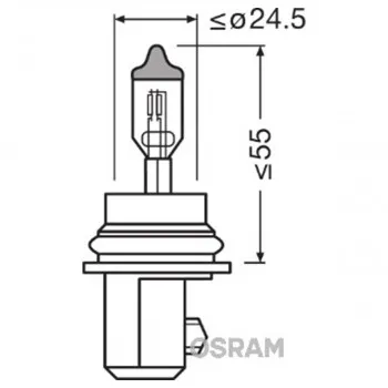 SIJAL 12/ HB5 9007 65/55W PX29T FAS OSRAM 