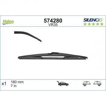 METL VM35 574280 VALEO ZAD. 180 MM C4 CUPE 