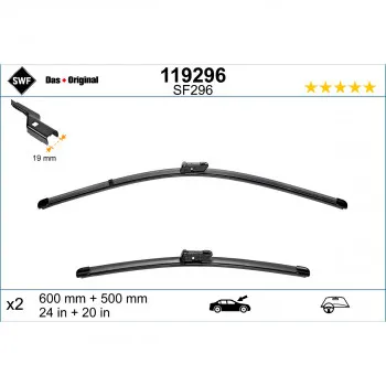 METL 119296 ( VM443 574643 ) SWF 600/500 AUDI A8 