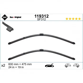 METL 119312 ( VM321 574321 ) SWF 600/475 BMW 3 
