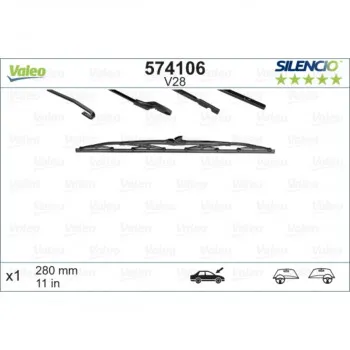 METL V28 574106 ( 116116 ) VALEO 280 MM 