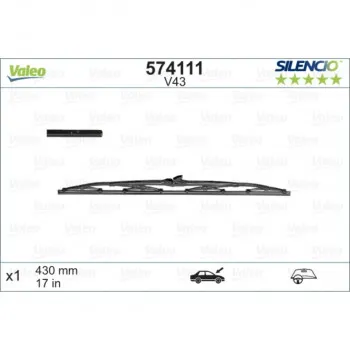 METL V43 574111 ( 116107 ) VALEO 430 MM 