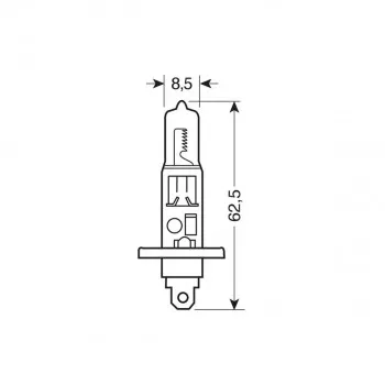 SIJ 58180 12V H1 BLUE XENON 55W PAR LAMPA 