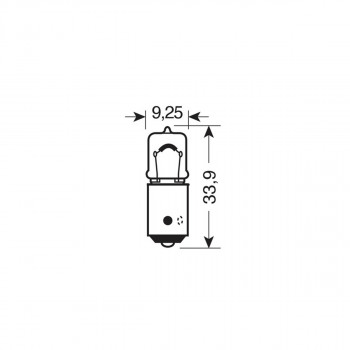 SIJ 12V H6W PLAVA PAR 58129 ALFA 