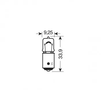 SIJ 12V H6W PLAVA PAR 58129 ALFA 