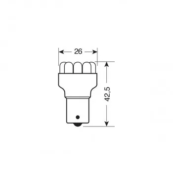 SIJ LED 58375 21W CRVENA 