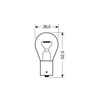 SIJ 58064 12/21W BA15S HROM BELO 2KOM 