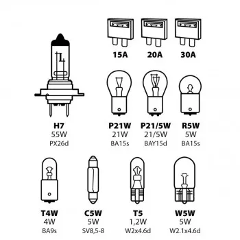 SIJ 12V H7 GRT 58158 LAMPA 