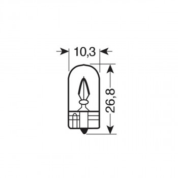SIJ 12V5W T10 2.1W 58362 ZELENA PAR 