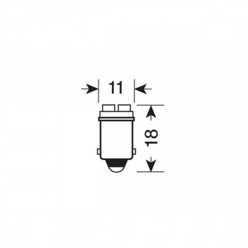 SIJ LED 58477 12V/4W HYPER WHITE LED PAR 