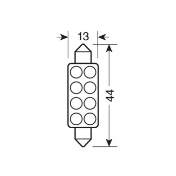 SIJ LED 58439 12V SULF PAR 