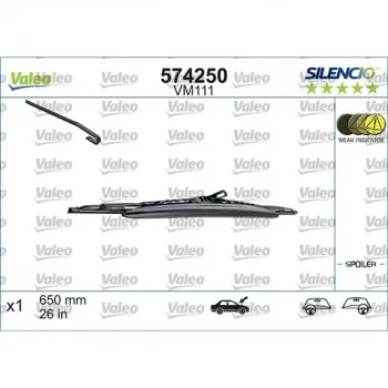 METL VM111 574250 (116618) VALEO SILENCIO 