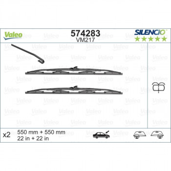 METL VM217 574283 550/550 VALEO SILENCIO 