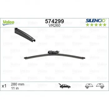 METL ZAD VM260 574299 280MM GOLF 6 VALEO SILENCIO 