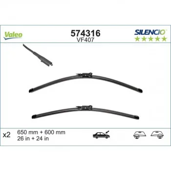 METL VM407 574316 (119388) 650/600 VALEO SILENCIO 