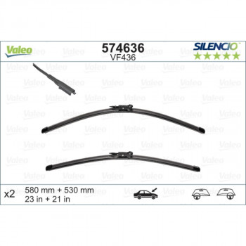METL VM436 574636 (119387) 580/530 VALEO SILENCIO 