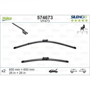 METL VM473 574673 650/650 VALEO SILENCIO 