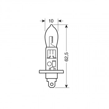 SIJ H1 12V 55W 58177 PAR LAMPA 